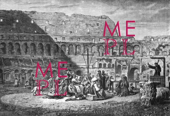  : ROME / COLOSSEUM 1875