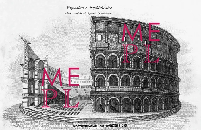 : ROME / COLOSSEUM C1820 : ROME / COLOSSEUM C1820