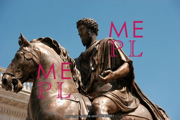 : Rome. Equestian Statue of Emperor Marcus Aurelius. Piazza Ca : Rome. Equestian Statue of Emperor Marcus Aurelius. Piazza Ca
