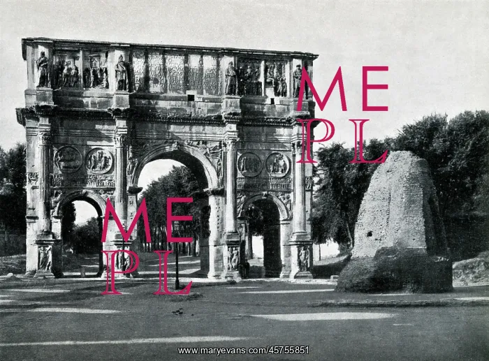  : Rome, Italy - The Arch of Constantine