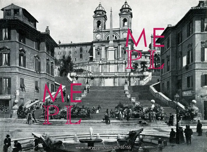  : Rome, Italy - The Spanish Steps