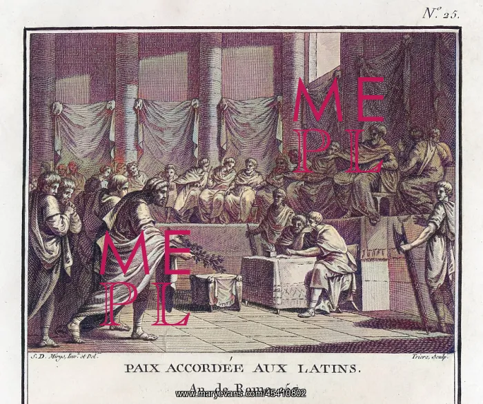 : Rome making peace with Latium : Rome making peace with Latium