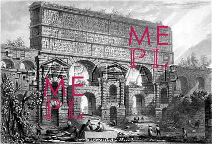 : ROME / PORTA MAGGIORE 19C : ROME / PORTA MAGGIORE 19C