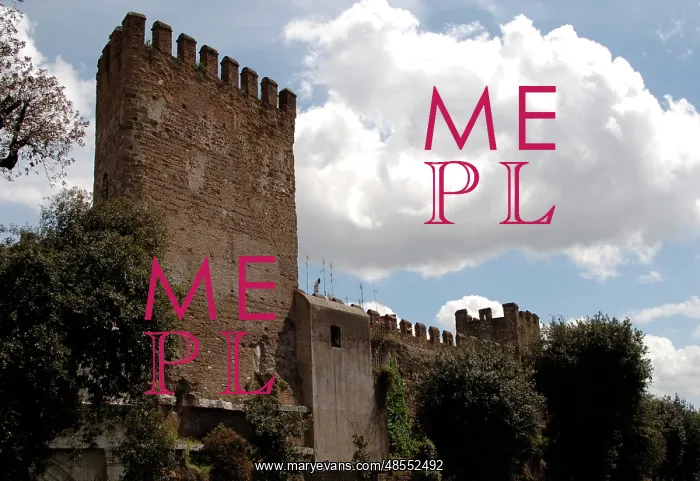  : Rome. Roman walls