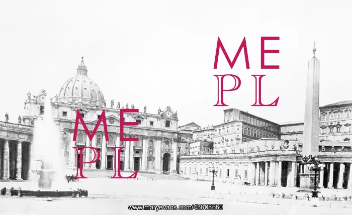  : Rome, St Peter's c1872