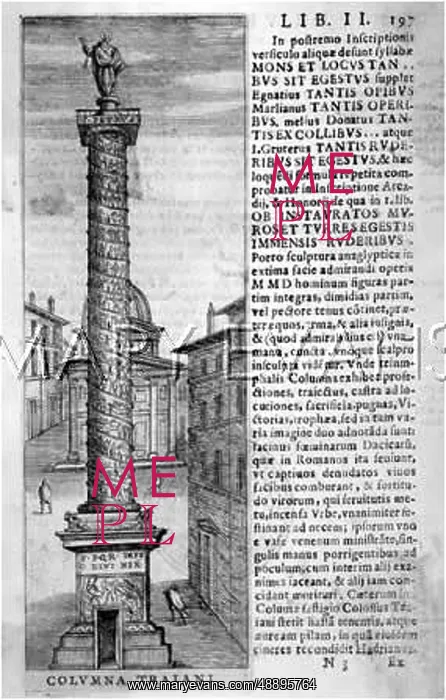 : ROME / TRAJAN COLUMN C1650 : ROME / TRAJAN COLUMN C1650