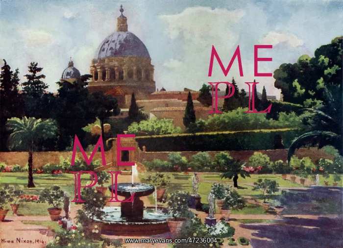 : ROME / VATICAN / GARDENS : ROME / VATICAN / GARDENS