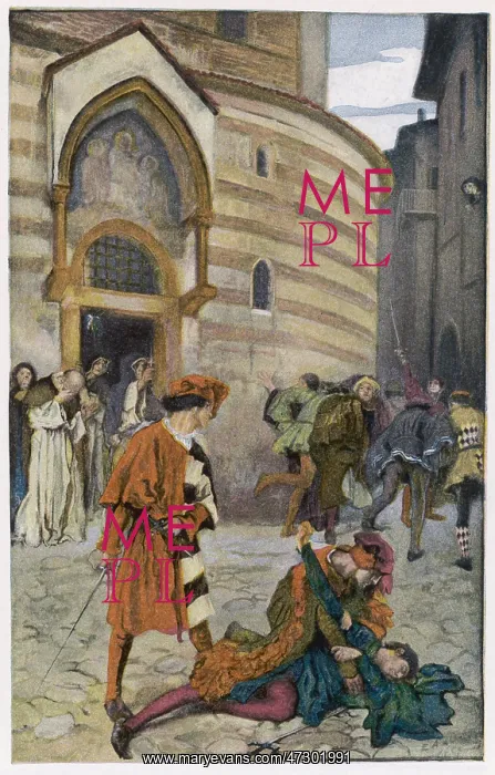 : Romeo & Juliet, Death of Mercutio : Romeo & Juliet, Death of Mercutio