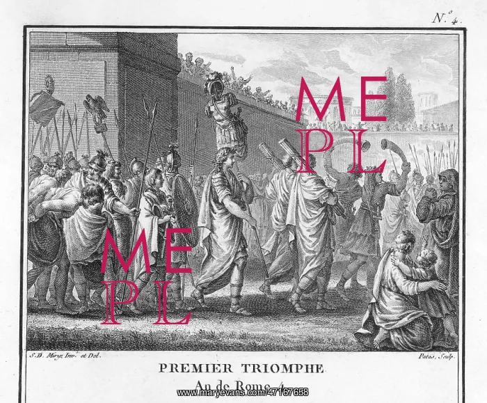 : Rome's first Triumph, the defeat of Acron of Caenina : Rome's first Triumph, the defeat of Acron of Caenina
