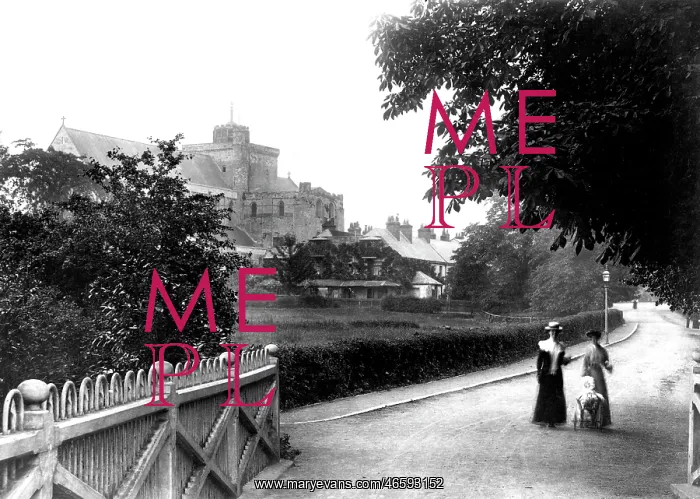  : Romsey, Abbey Walk 1904
