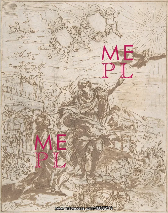 : Romulus Receiving the Augury, 17th century, Pen : Romulus Receiving the Augury, 17th century, Pen
