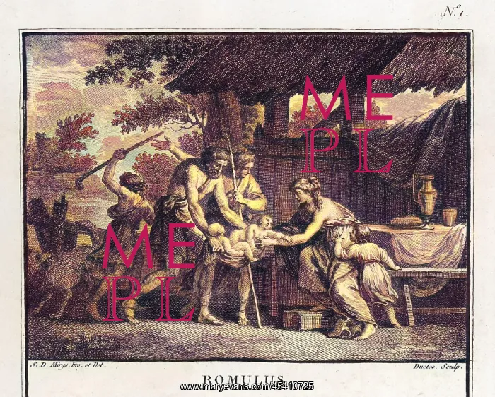 : Romulus and Remus found : Romulus and Remus found