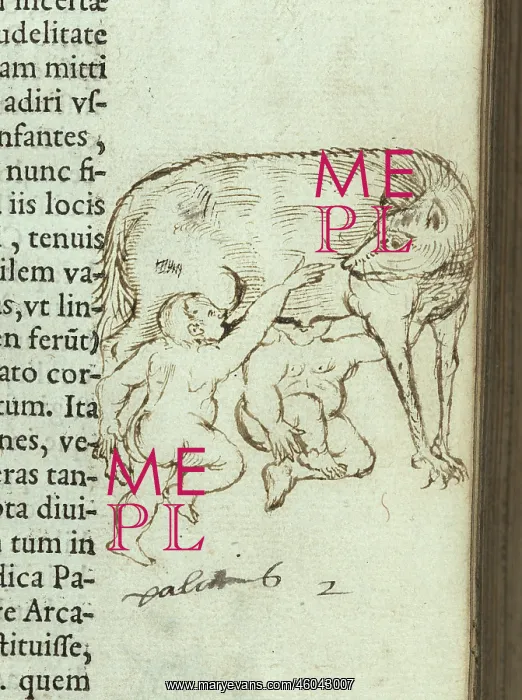 : Romulus and Remus being suckled by Lupa : Romulus and Remus being suckled by Lupa