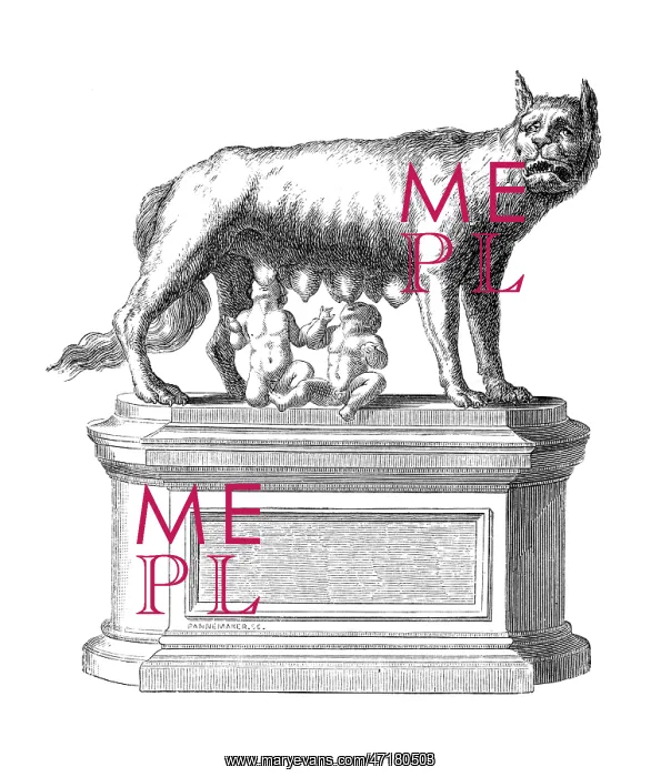 : ROMULUS & REMUS & WOLF : ROMULUS & REMUS & WOLF