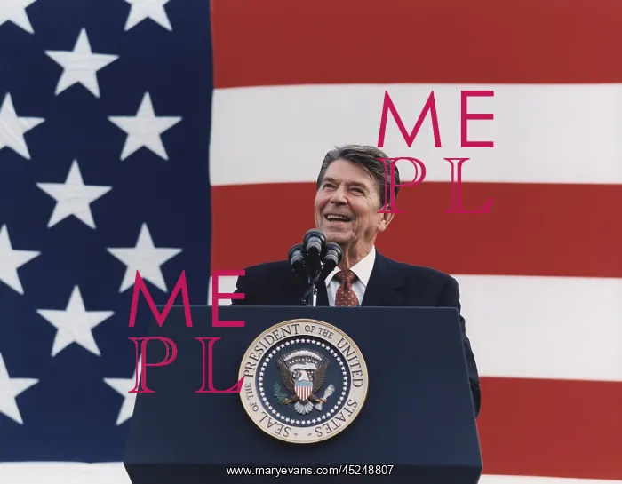 : Ronald Reagan. President Reagan speaking at a : Ronald Reagan. President Reagan speaking at a