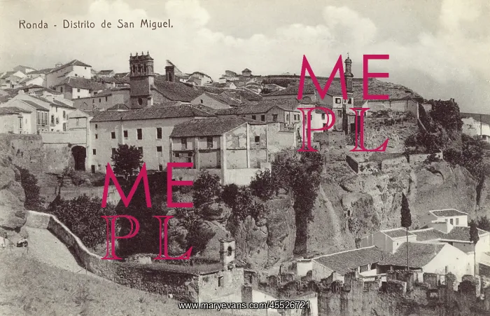 : Ronda, Spain - San Miguel District : Ronda, Spain - San Miguel District