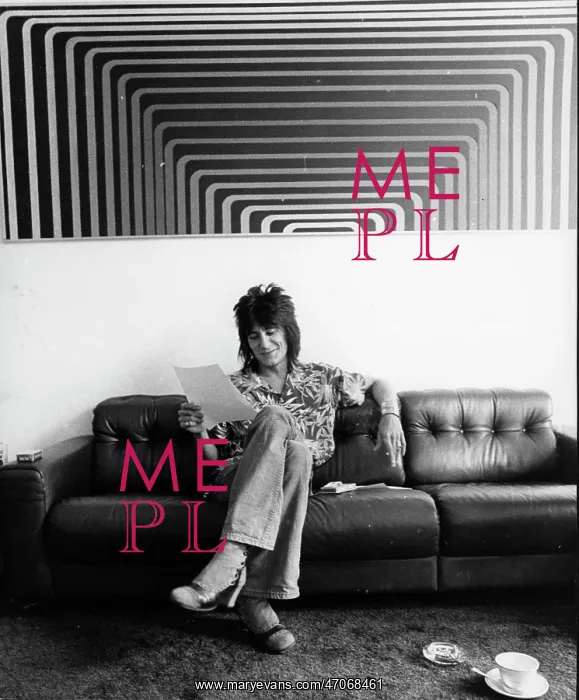  : Ronnie Wood, pop musician with various groups
