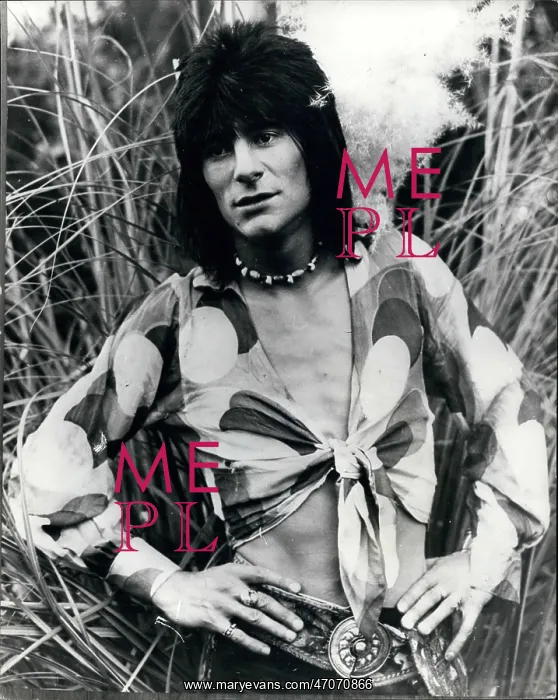 : Ronnie Wood, pop musician with various groups : Ronnie Wood, pop musician with various groups