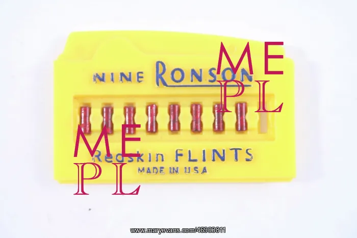 : Ronson Redskin lighter flints : Ronson Redskin lighter flints