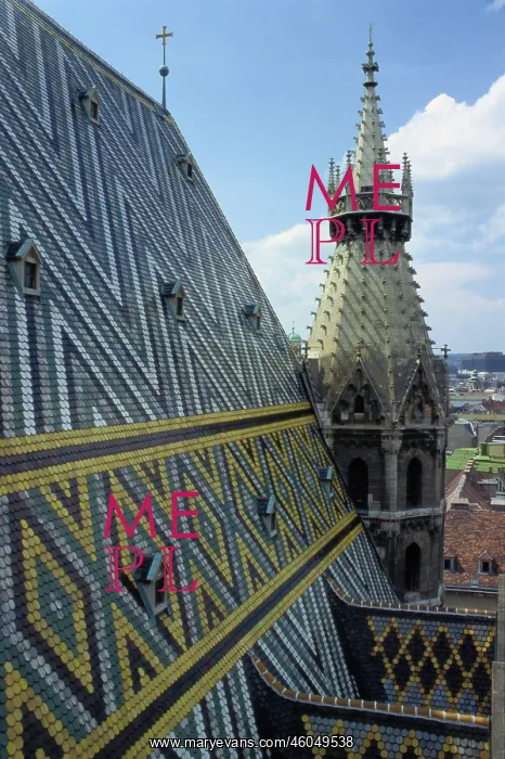: Roof of Saint Stephen's Cathedral : Roof of Saint Stephen's Cathedral