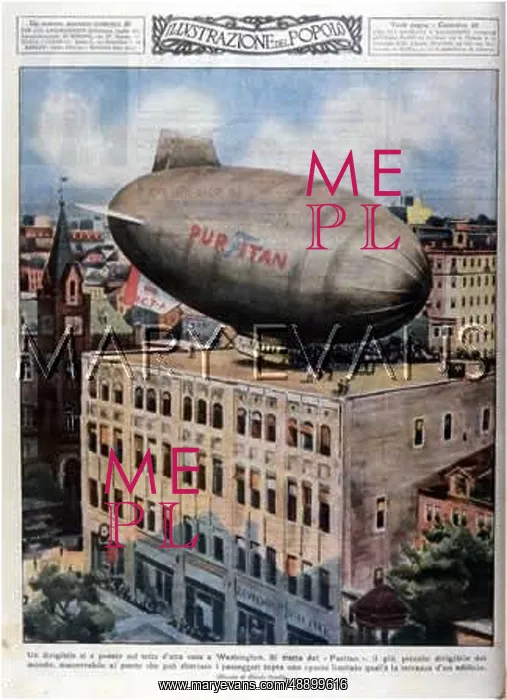 : ROOFTOP AIRSHIP LANDING : ROOFTOP AIRSHIP LANDING