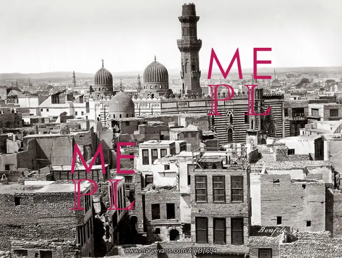  : Rooftop view of Cairo, Egypt, c.1880's