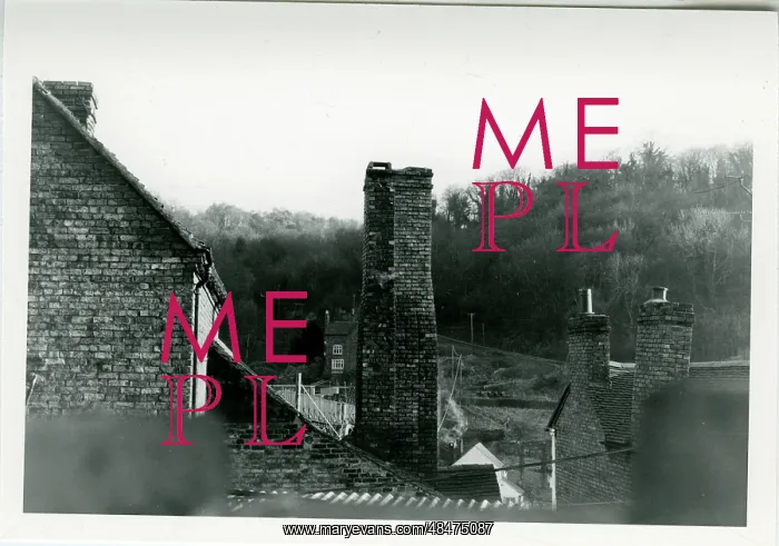 : Rooftops, Ironbridge, Shropshire : Rooftops, Ironbridge, Shropshire