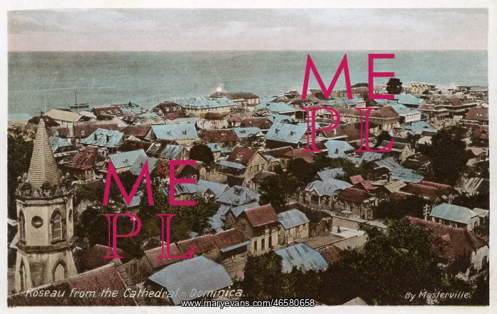 : Rooftops of Roseau - Dominica : Rooftops of Roseau - Dominica