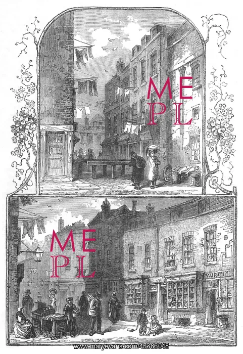 : The Rookery, St Giles, London : The Rookery, St Giles, London