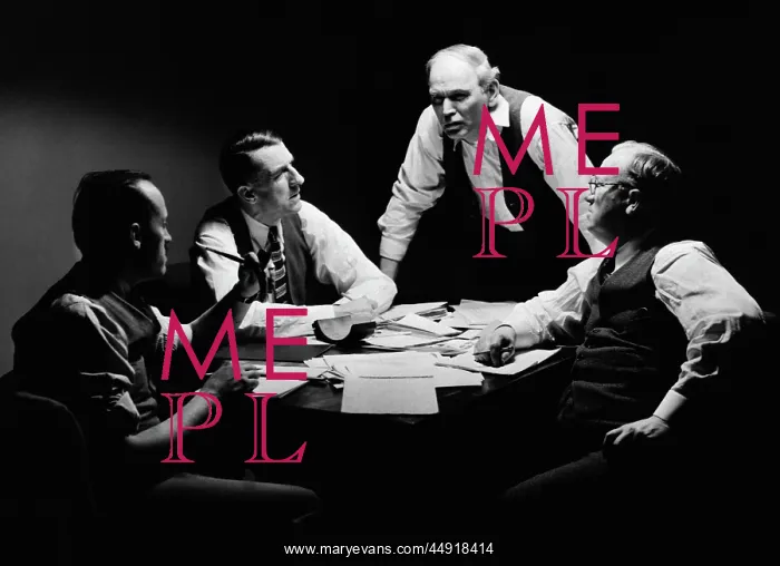 : Back room conference with men businessmen and : Back room conference with men businessmen and