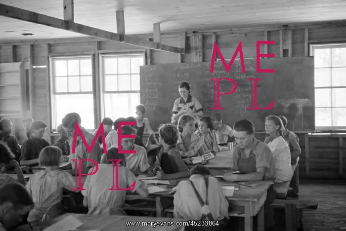: One room school at the Skyline Farms project. ? : One room school at the Skyline Farms project. ?