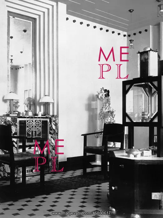 : Show room of the Wiener Werkstatte : Show room of the Wiener Werkstatte
