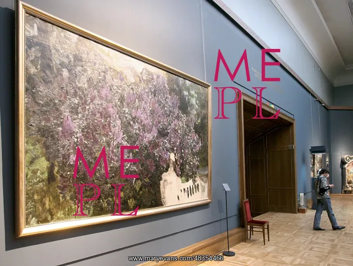 : Room of works by Russian painter Mikhail Vrubel : Room of works by Russian painter Mikhail Vrubel