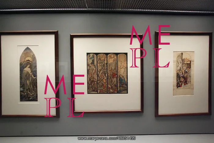 : Room of works by Russian painter Mikhail Vrubel : Room of works by Russian painter Mikhail Vrubel
