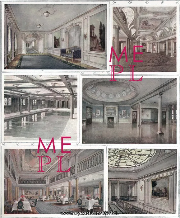 : Rooms of the Aquitania : Rooms of the Aquitania