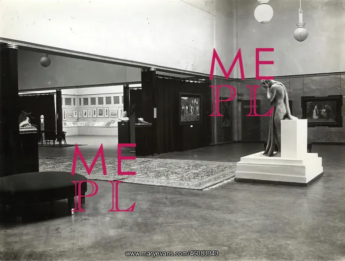 : Rooms of the Secession in 1909 in the Vienna Secession : Rooms of the Secession in 1909 in the Vienna Secession