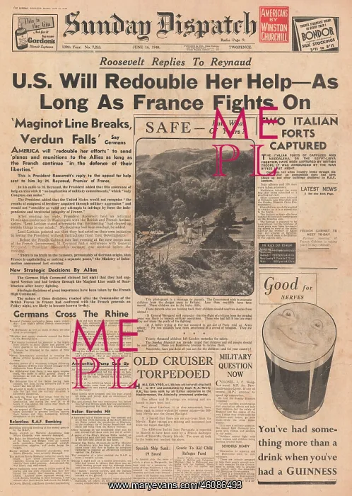 : Roosevelt pledges to send arms to the Allies : Roosevelt pledges to send arms to the Allies