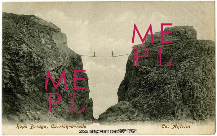  : Rope Bridge, Carrick-a-rede, County Antrim, Northern Ireland