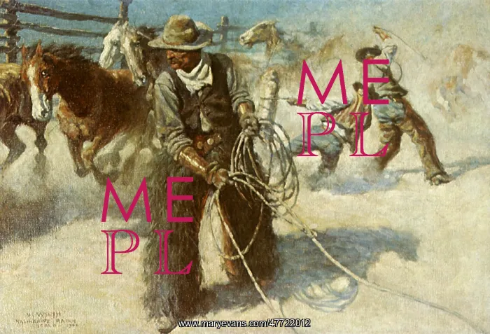  : Roping Horses