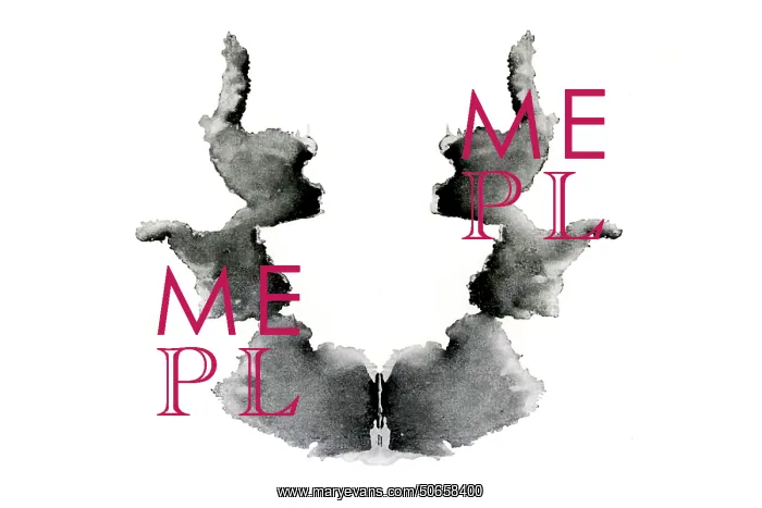 : Rorschach Test Card No. 7 : Rorschach Test Card No. 7