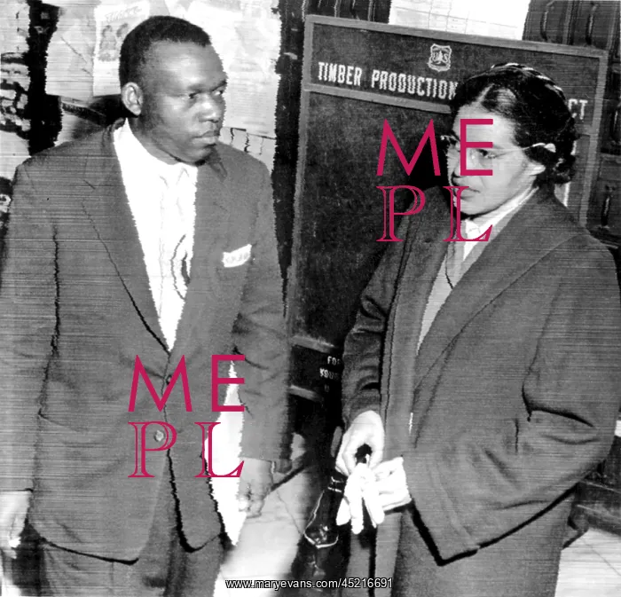 : ROSA PARKS, and her attorney, Charles D. ? : ROSA PARKS, and her attorney, Charles D. ?