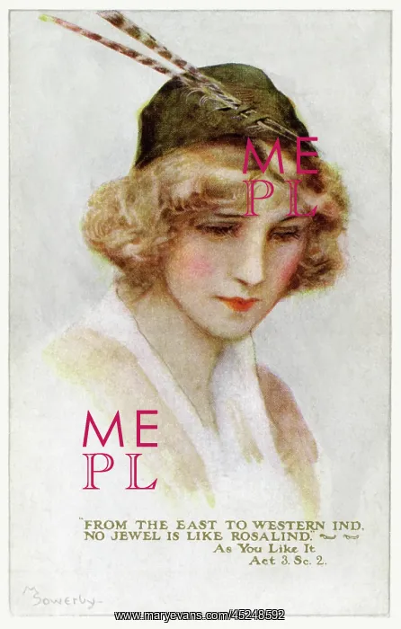 : Rosalind. Pub: Humphrey Milford, Postcards for the Little Ones' : Rosalind. Pub: Humphrey Milford, Postcards for the Little Ones'