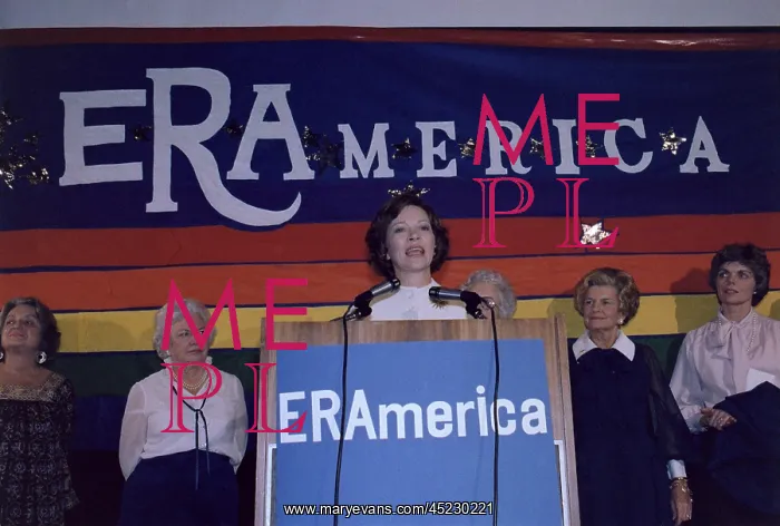 : Rosalynn Carter speaking in support of passage ? : Rosalynn Carter speaking in support of passage ?