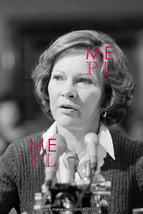 : Rosalynn Carter testifies before Senate ? : Rosalynn Carter testifies before Senate ?