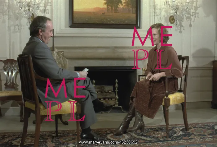 : Rosalynn Carter during a White House interview ? : Rosalynn Carter during a White House interview ?