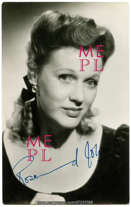 : Rosamund John : Rosamund John
