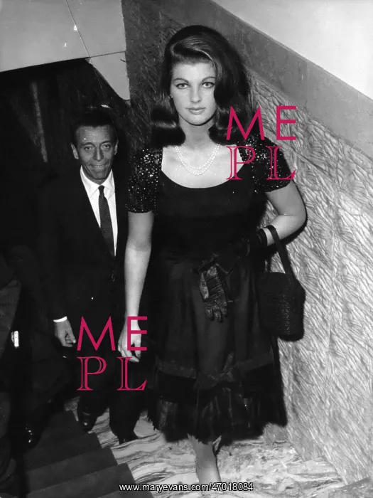 : Rosanna Schiaffino, Alfredo Bini, Sistina Theatre, Rome : Rosanna Schiaffino, Alfredo Bini, Sistina Theatre, Rome