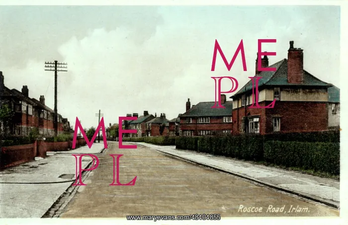 : Roscoe Road, Irlam, Lancashire : Roscoe Road, Irlam, Lancashire