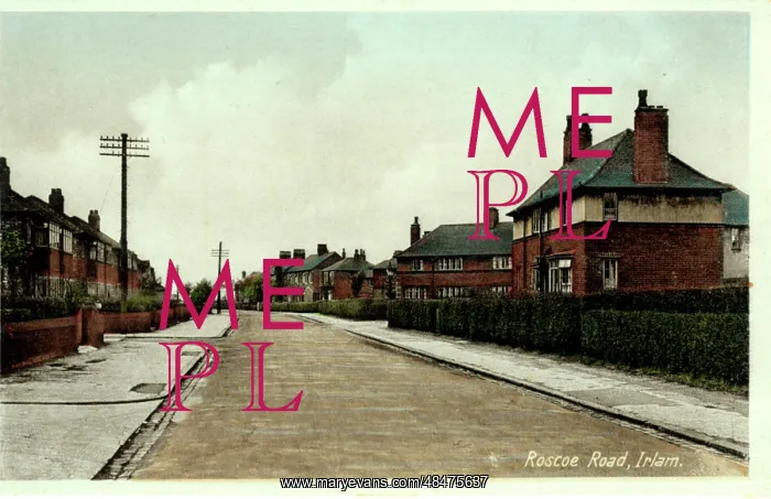 : Roscoe Road, Irlam, Lancashire : Roscoe Road, Irlam, Lancashire