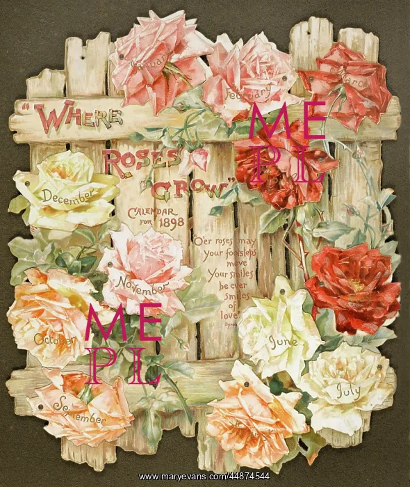: Rose Calendar : Rose Calendar